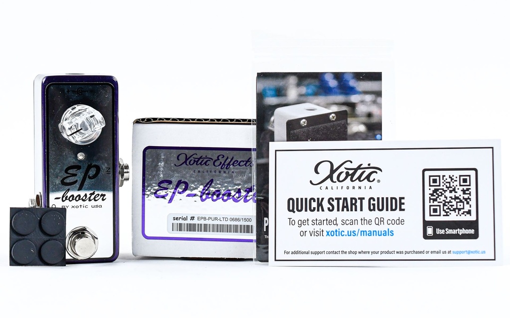 Xotic EP Booster Limited Purple | The Fellowship of Acoustics